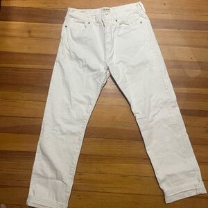 Todd Snyder White Selvedge Straight Fit Jeans 32x32